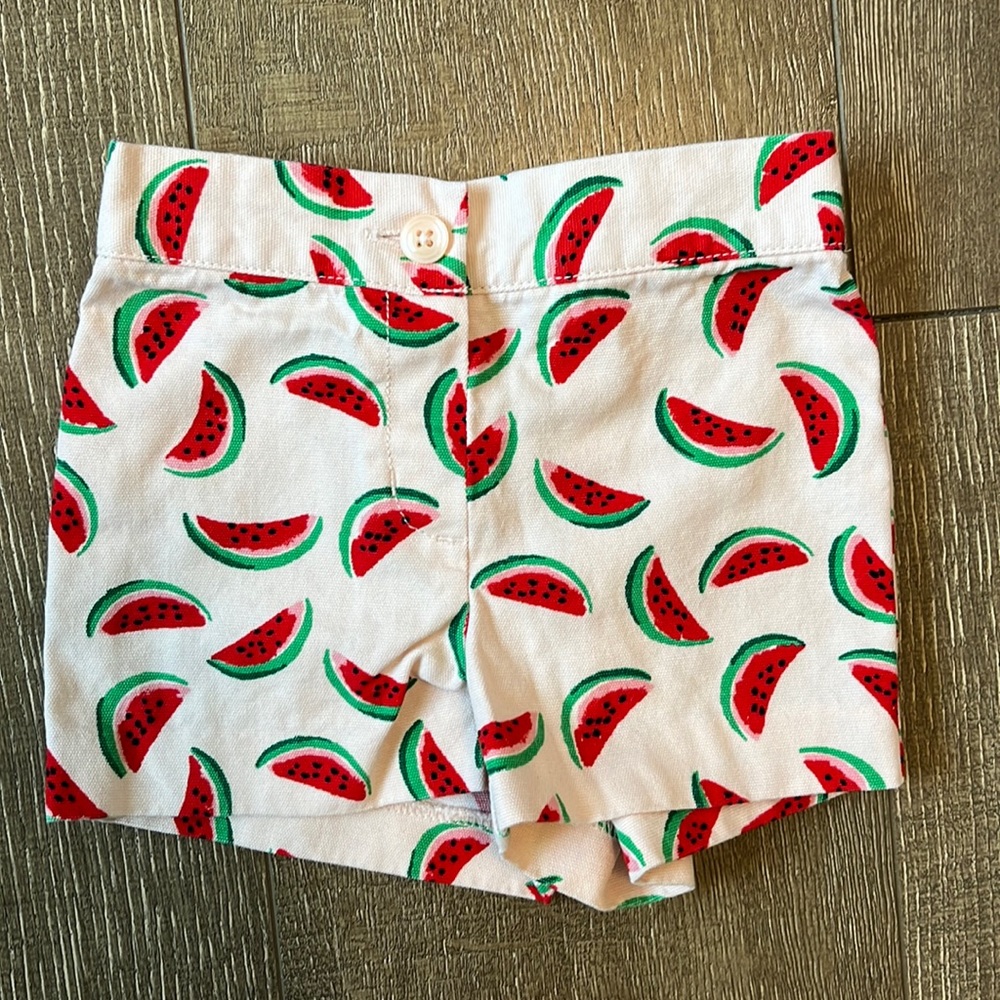 Pink watermelon shorts